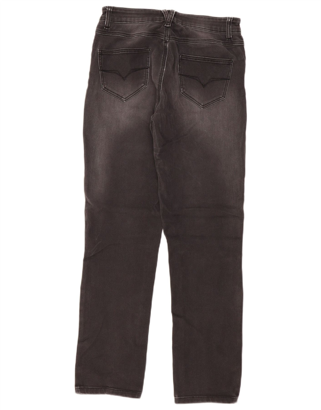 Versace Vaqueros Slim W28 L29 Gris Mujer
