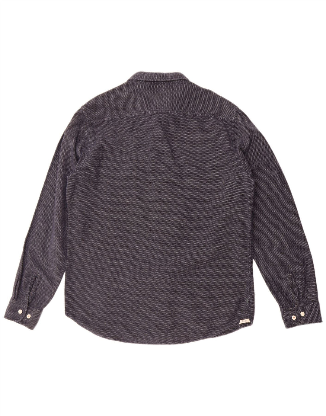 Camisa Lee De Corte Regular Para Hombre Grande Azul Marino Moteado