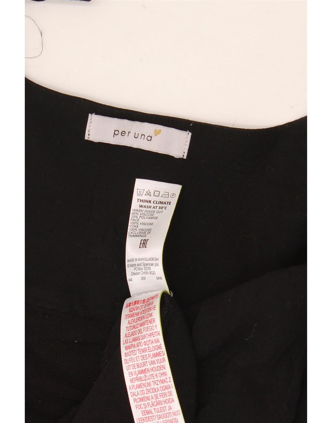 Marks & Spencer Cárdigan Per Una para mujer UK 40 Viscosa negra mediana