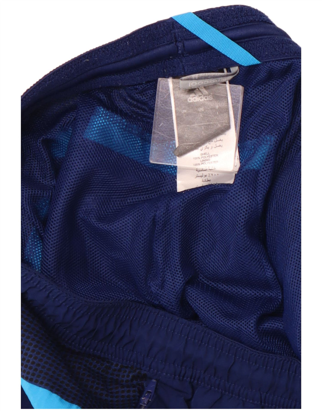 ADIDAS Mujer Climacool Sport Shorts UK 40 Grande Poliéster Azul