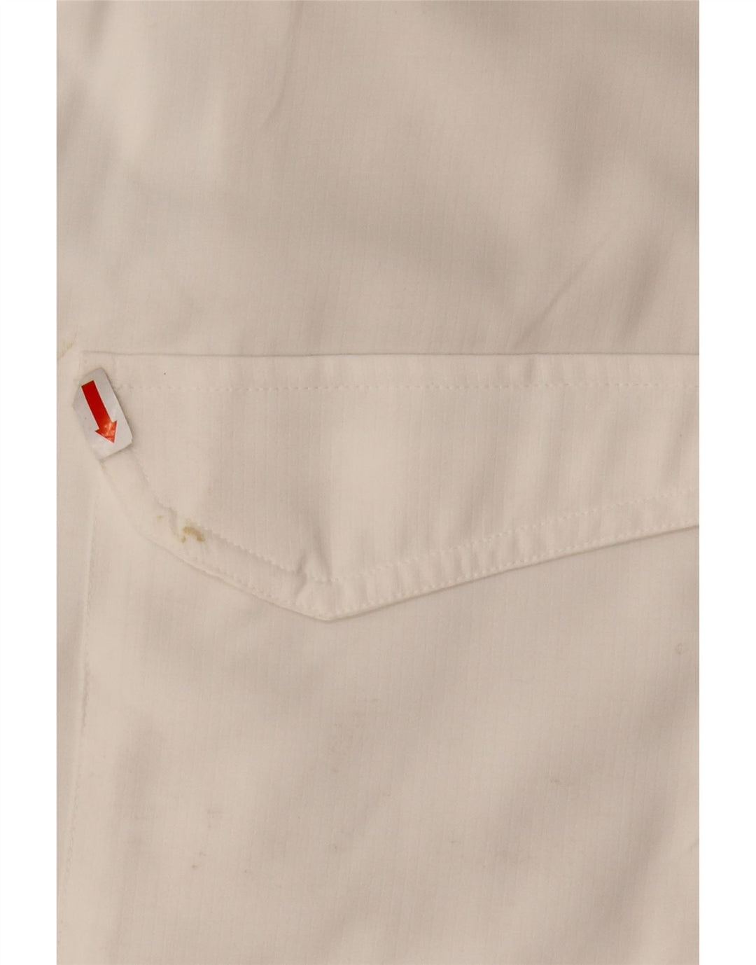 EDDIE BAUER Camisa Manga Corta Hombre XL Blanco Poliéster