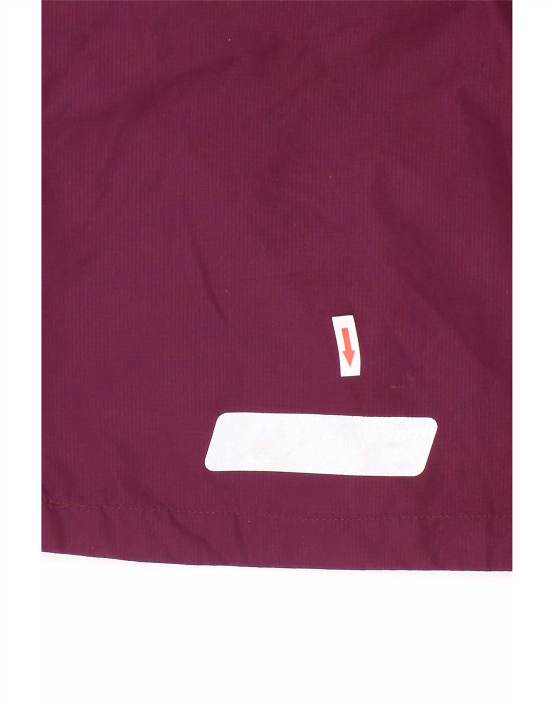 Berghaus Chubasquero con capucha para niña 5-6 años Granate Poliéster color block
