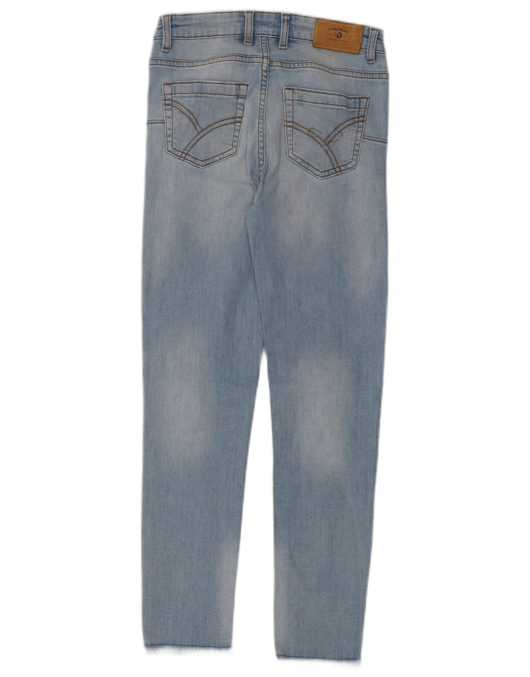 Dack's Jeans ajustados para mujer IT 42 Medium W28 L26 Algodón azul