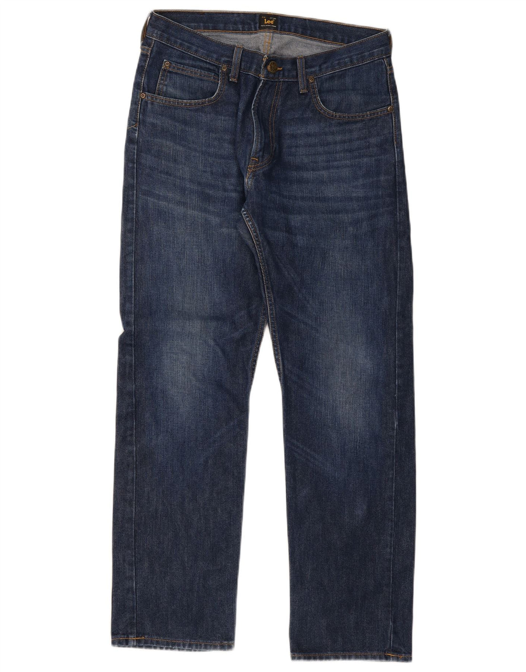 Vaqueros rectos para hombre Lee W32 L32 Algodón azul marino