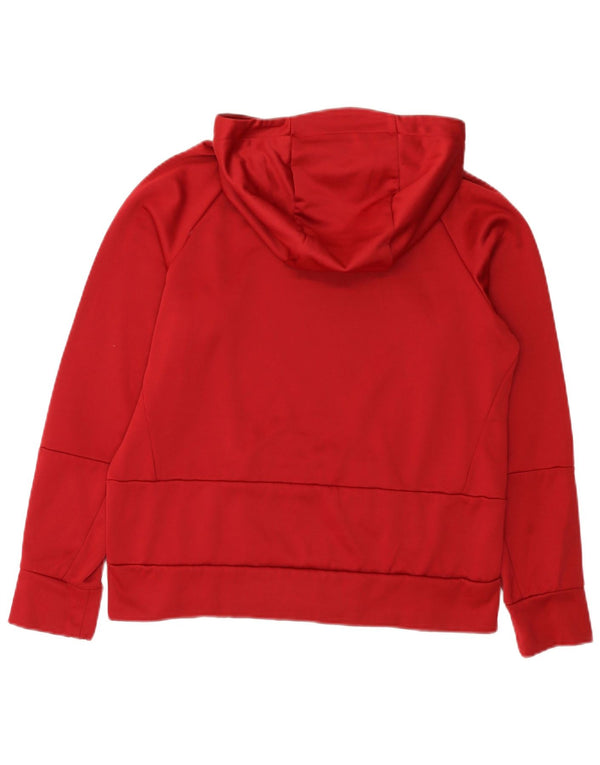 Nike Boys Dri Fit Graphic Sudadera con capucha Jumper 13-14 años XL Poliéster burdeos
