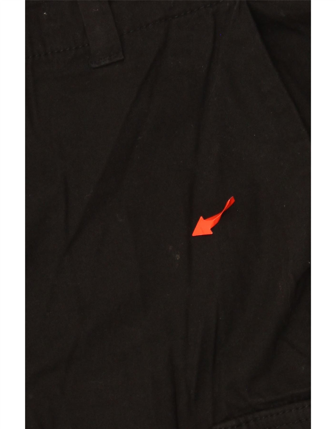French Connection Pantalones Cortos Cargo para Hombre Grande W36 Algodón Negro