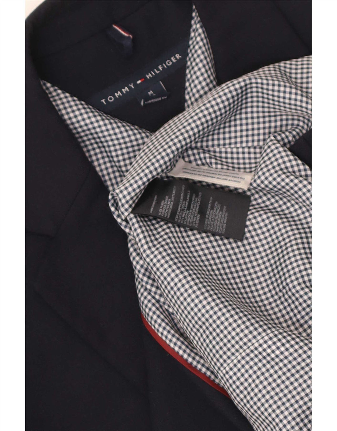 Tommy Hilfiger Chaqueta tipo blazer de 2 botones para hombre Reino Unido 38 Lana azul marino mediana