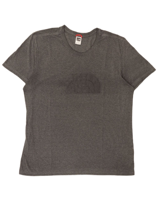 The North Face Camiseta gráfica para hombre Top XL Gris Algodón