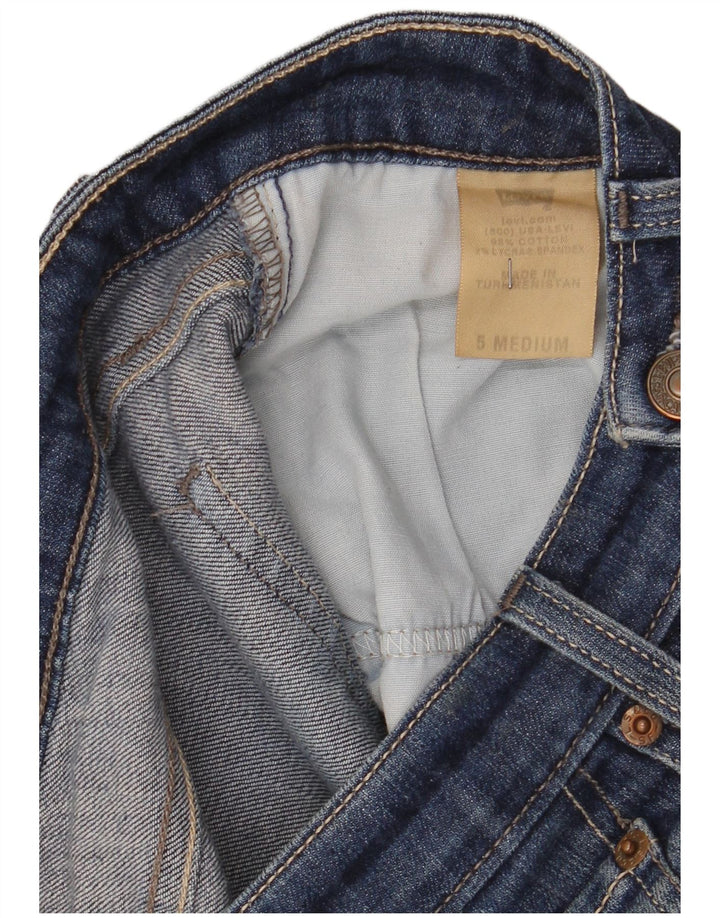 Levi's Jeans ajustados súper bajos 524 para mujer US 5 Medium W30 L32 Algodón azul