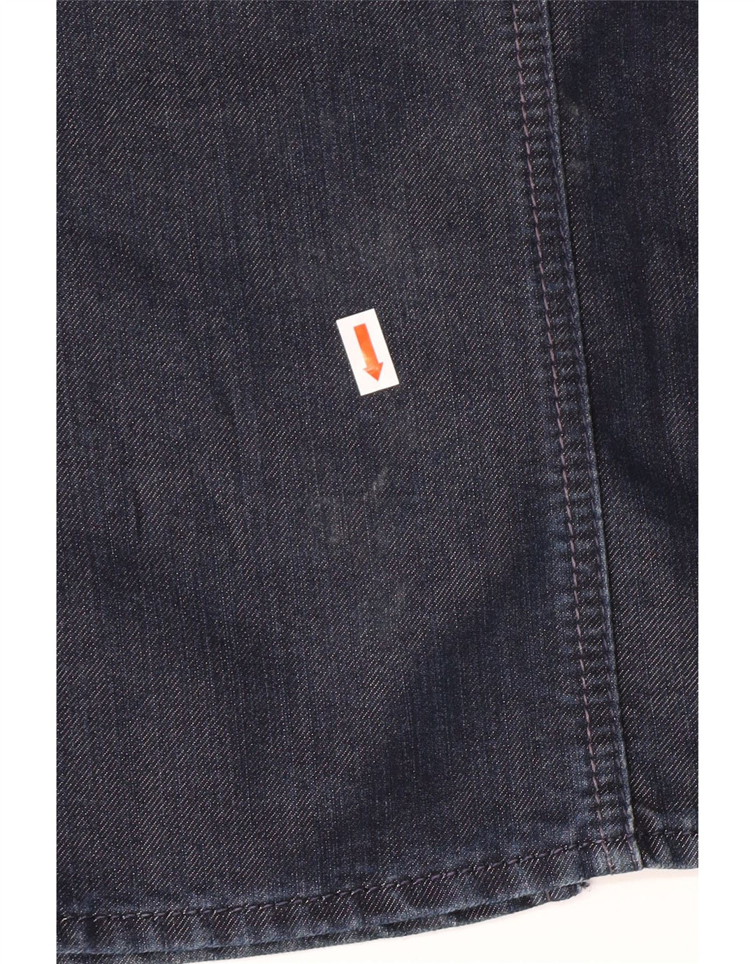 Falda vaquera para mujer Sisley IT 40 Small W30 Algodón azul marino