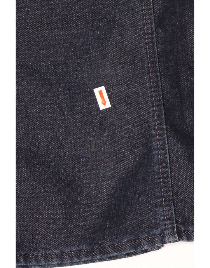 Falda vaquera para mujer Sisley IT 40 Small W30 Algodón azul marino