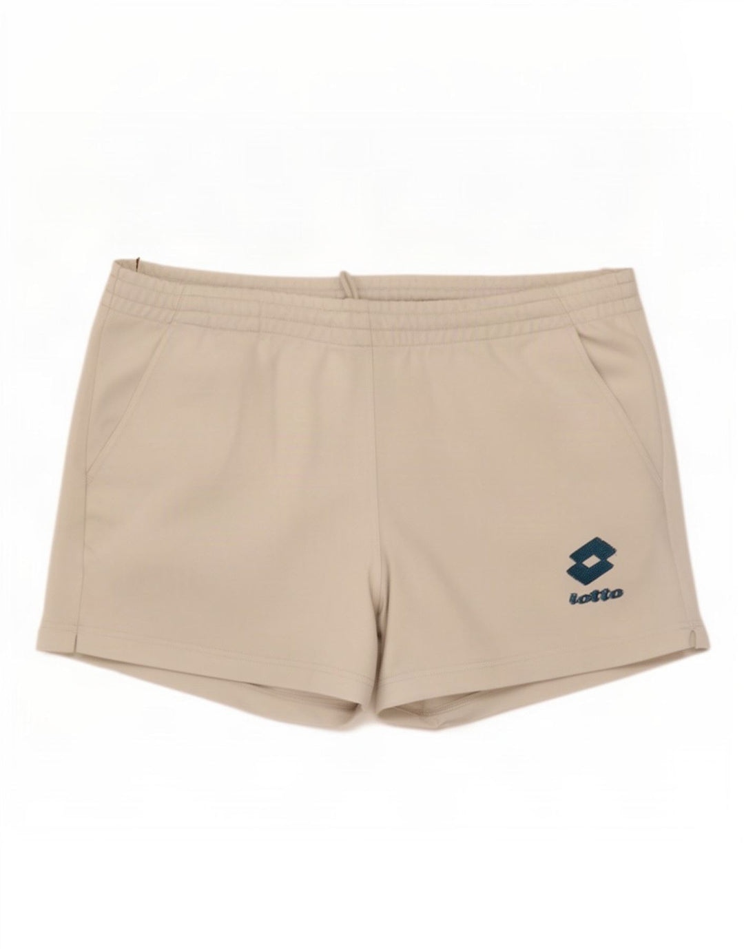 Pantalones Cortos Deportivos Lotto Hombre Blanco Mediano