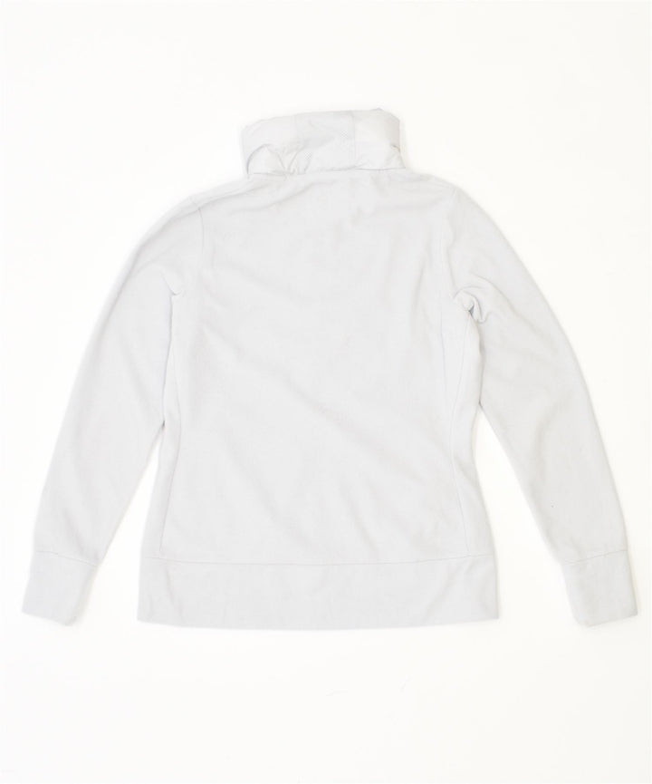 NIKE - Chaqueta polar Therma Fit para mujer, talla 40, poliéster gris grande