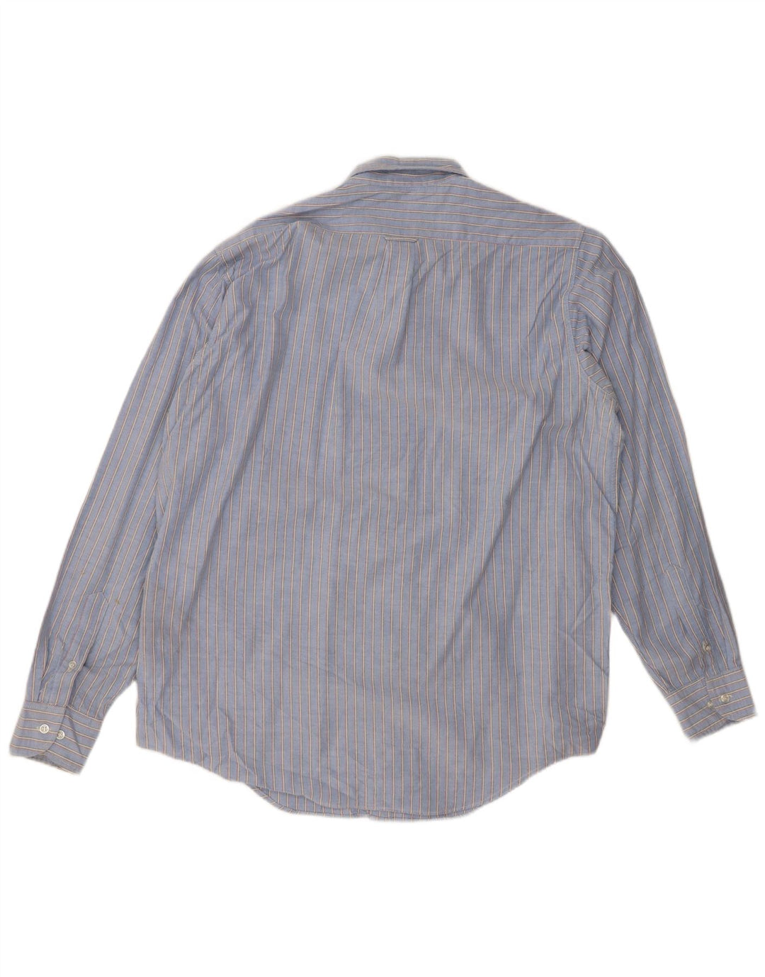 EDDIE BAUER Camisa Hombre XL Rayas Azules
