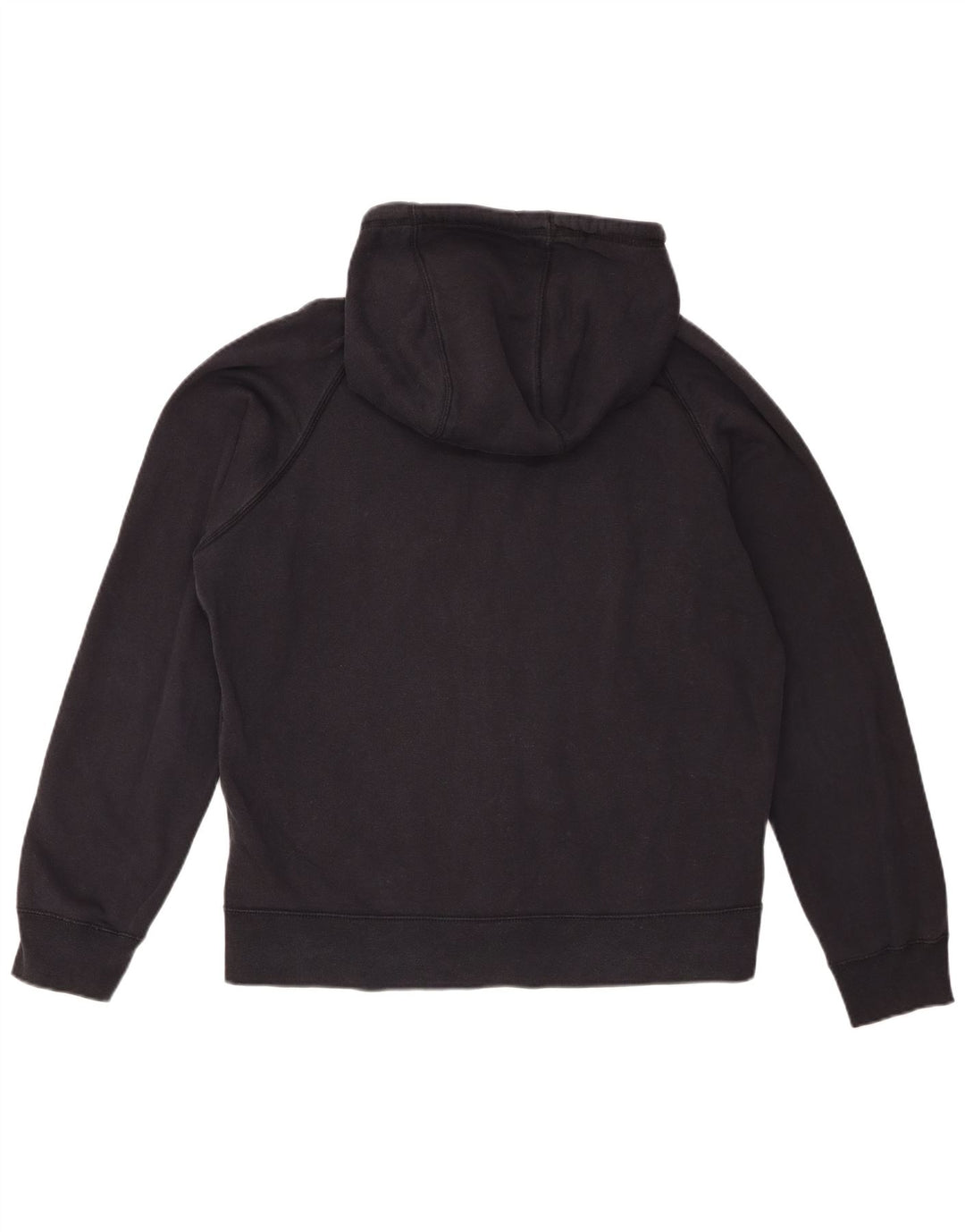 Nike - Sudadera con capucha y cremallera para hombre, talla grande, algodón negro