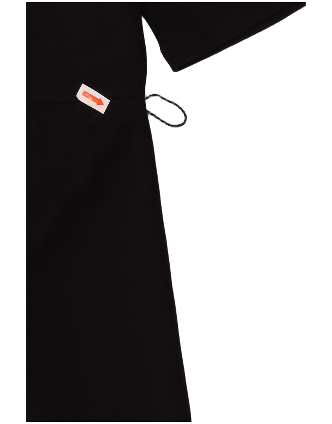 Zara Vestido recto para mujer UK 40 Small Viscosa negra
