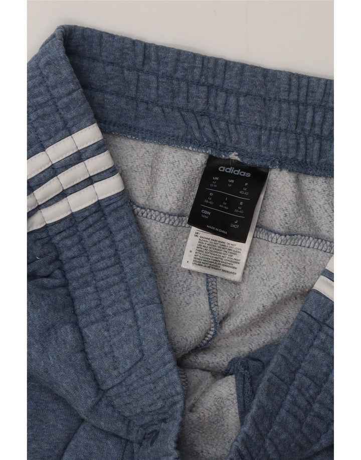ADIDAS Pantalones de chándal para mujer Joggers UK 12/14 Algodón azul medio