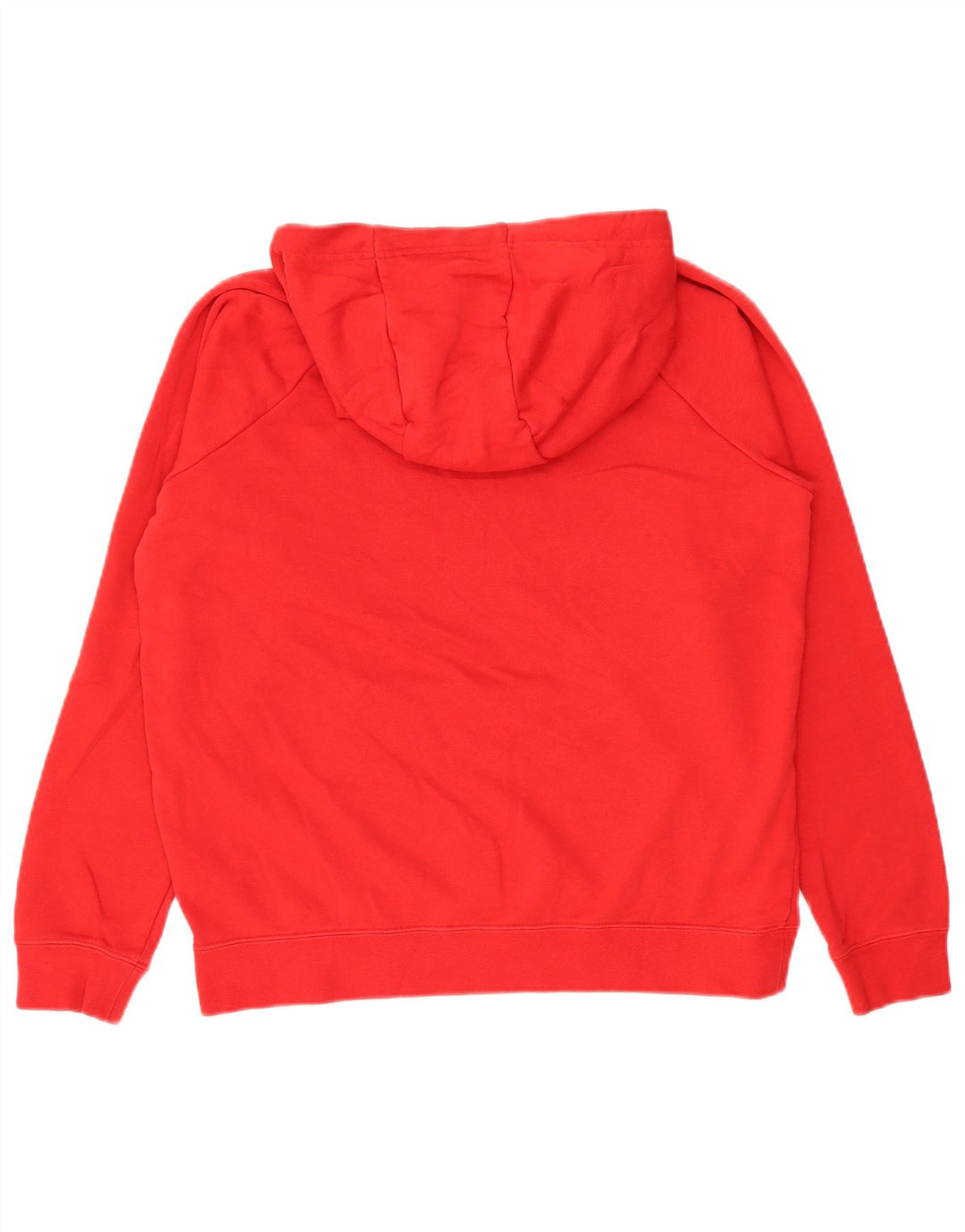 Nike Jersey con capucha extragrande para mujer Reino Unido 14 Algodón rojo mediano