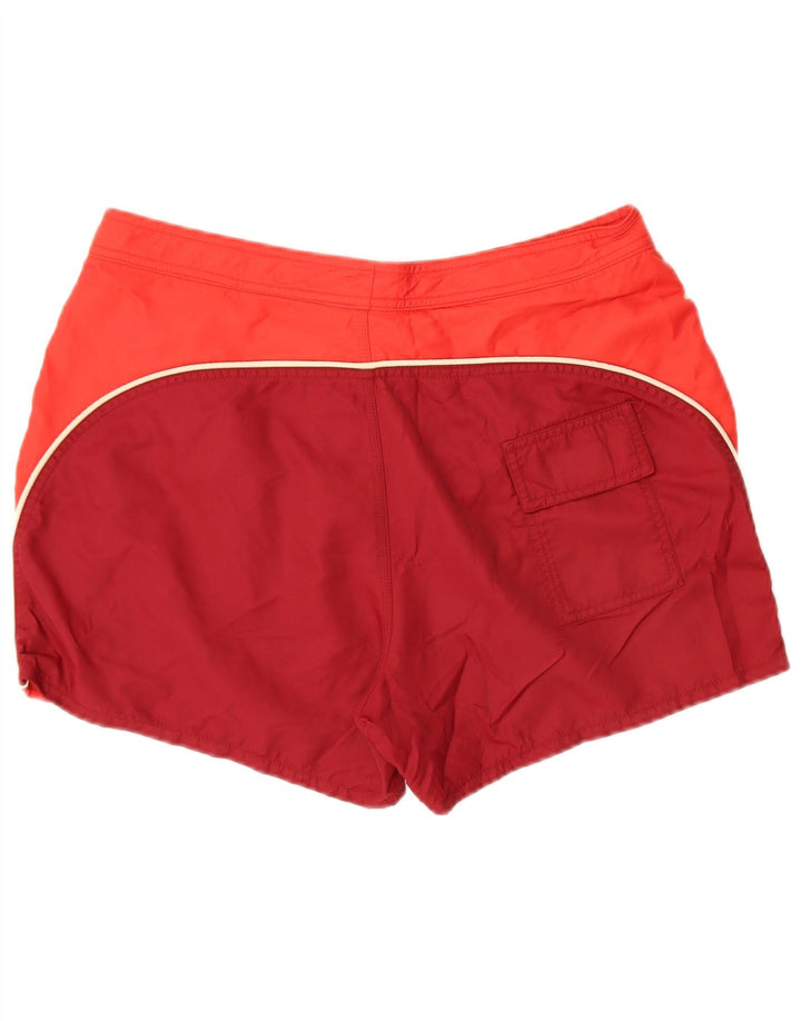 Nike Bañador Corto De Nylon Color Block Rojo Mediano - Hombre