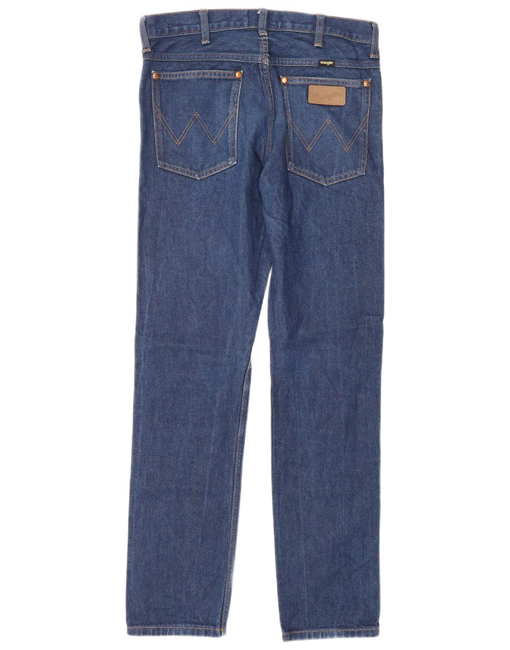 Vaqueros ajustados para hombre Wrangler W30 L32 Algodón azul