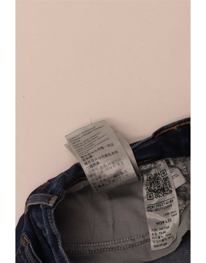 Levi's Mujer 312 Shaping Slim Jeans W29 L32 Algodón Azul Marino