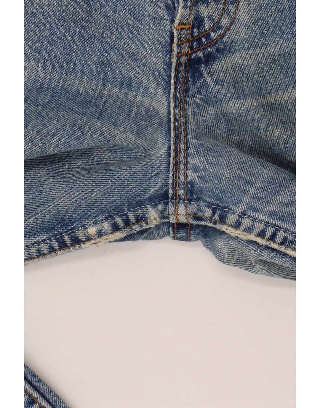 Vaqueros rectos desgastados para hombre Levi's W36 L32 Algodón azul