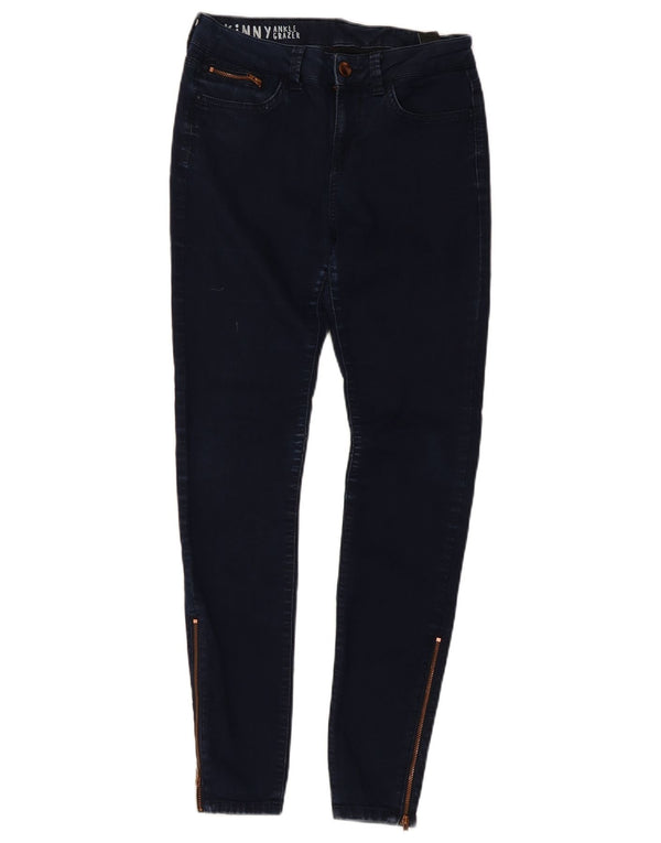 Marks & Spencer Vaqueros pitillo para mujer UK 10 Small W26 L28 Azul marino Algodón