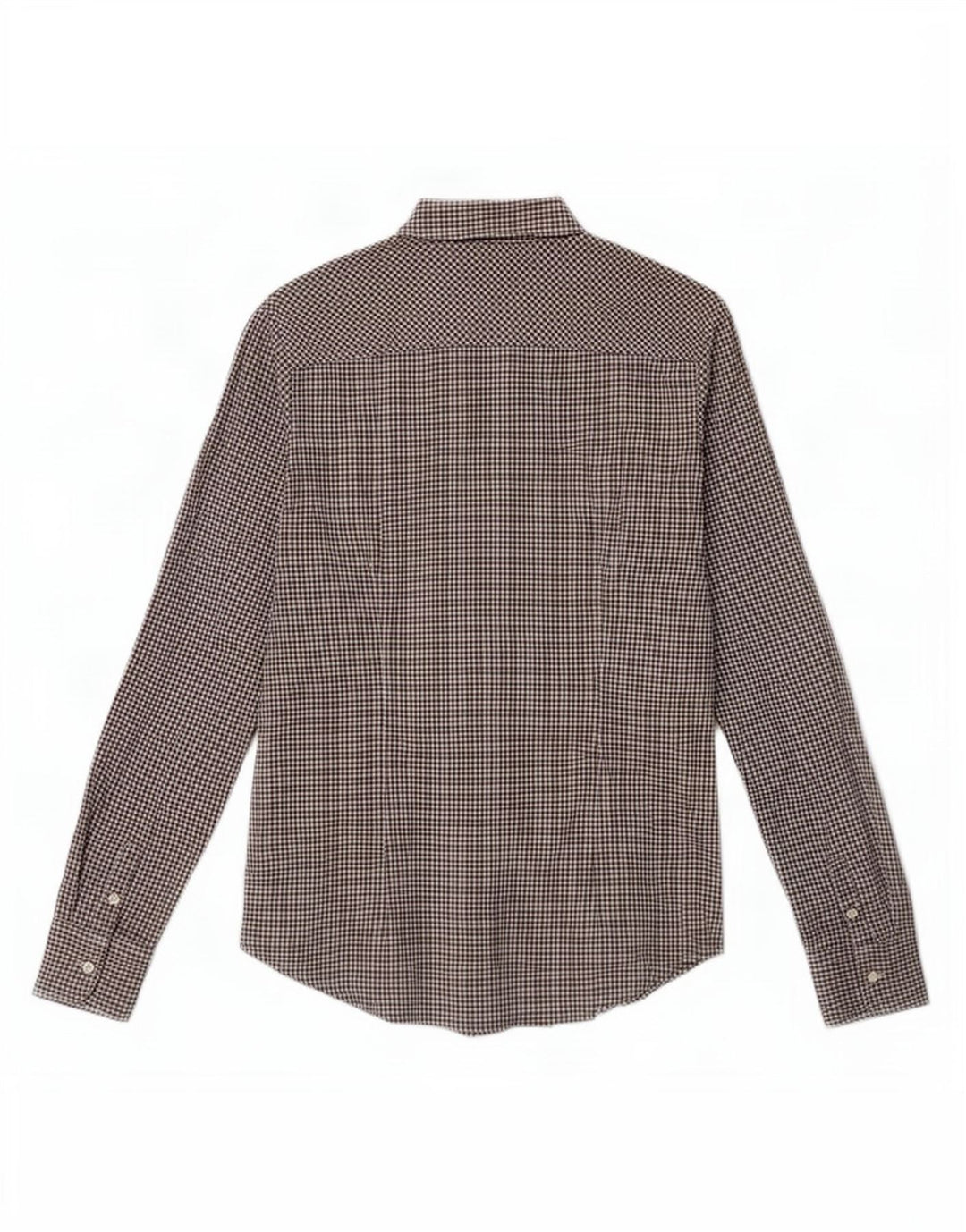 Tommy Hilfiger Camisa elástica para mujer US 10 Grande Negro Gingham Algodón