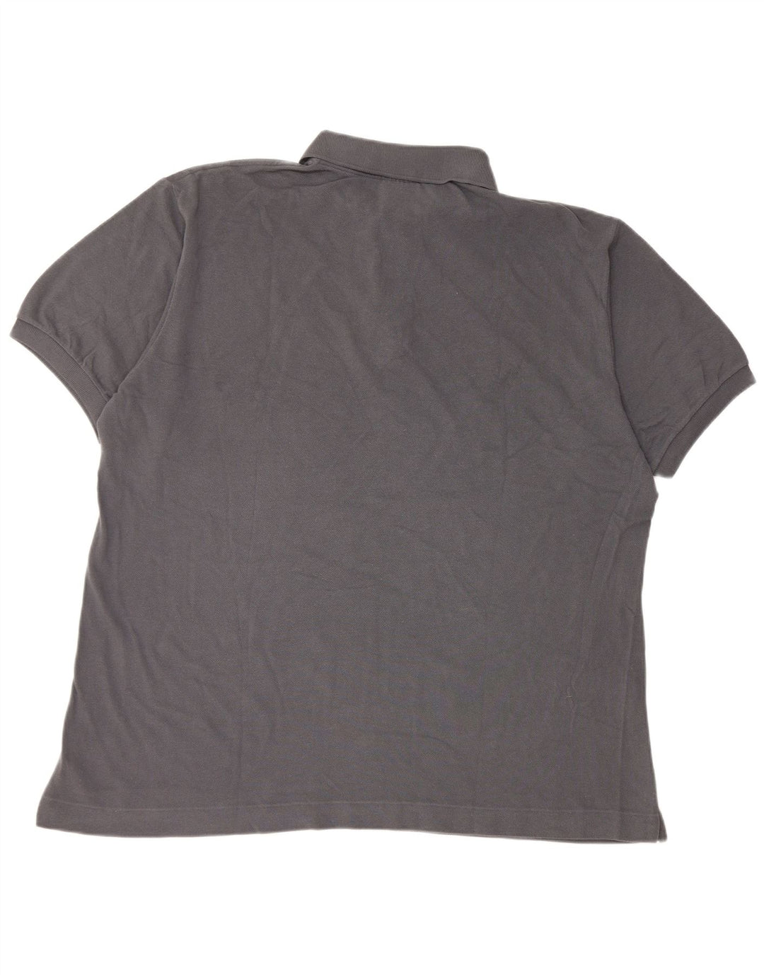 Polo Lacoste para hombre talla 7 2XL algodón gris