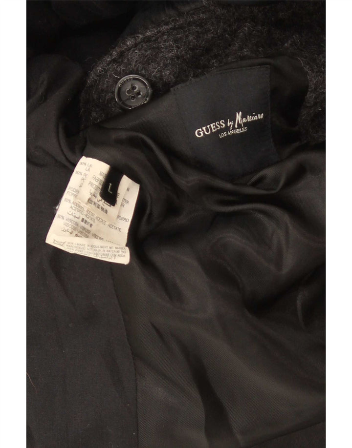 Guess Abrigo para hombre Reino Unido 40 Lana gris grande