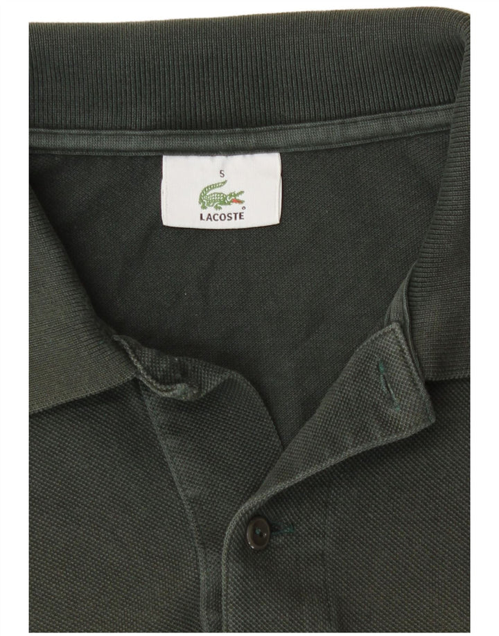 Lacoste Polo para hombre US 5 grande verde algodón