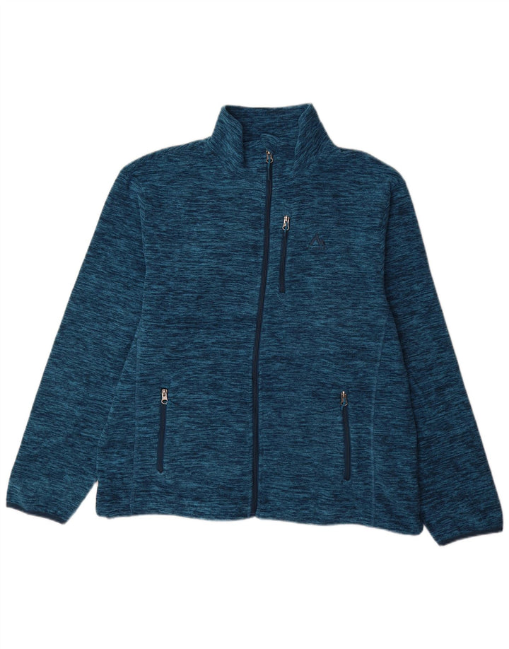 MC Kinley Chaqueta polar para hombre UK 46 3XL Poliéster moteado azul