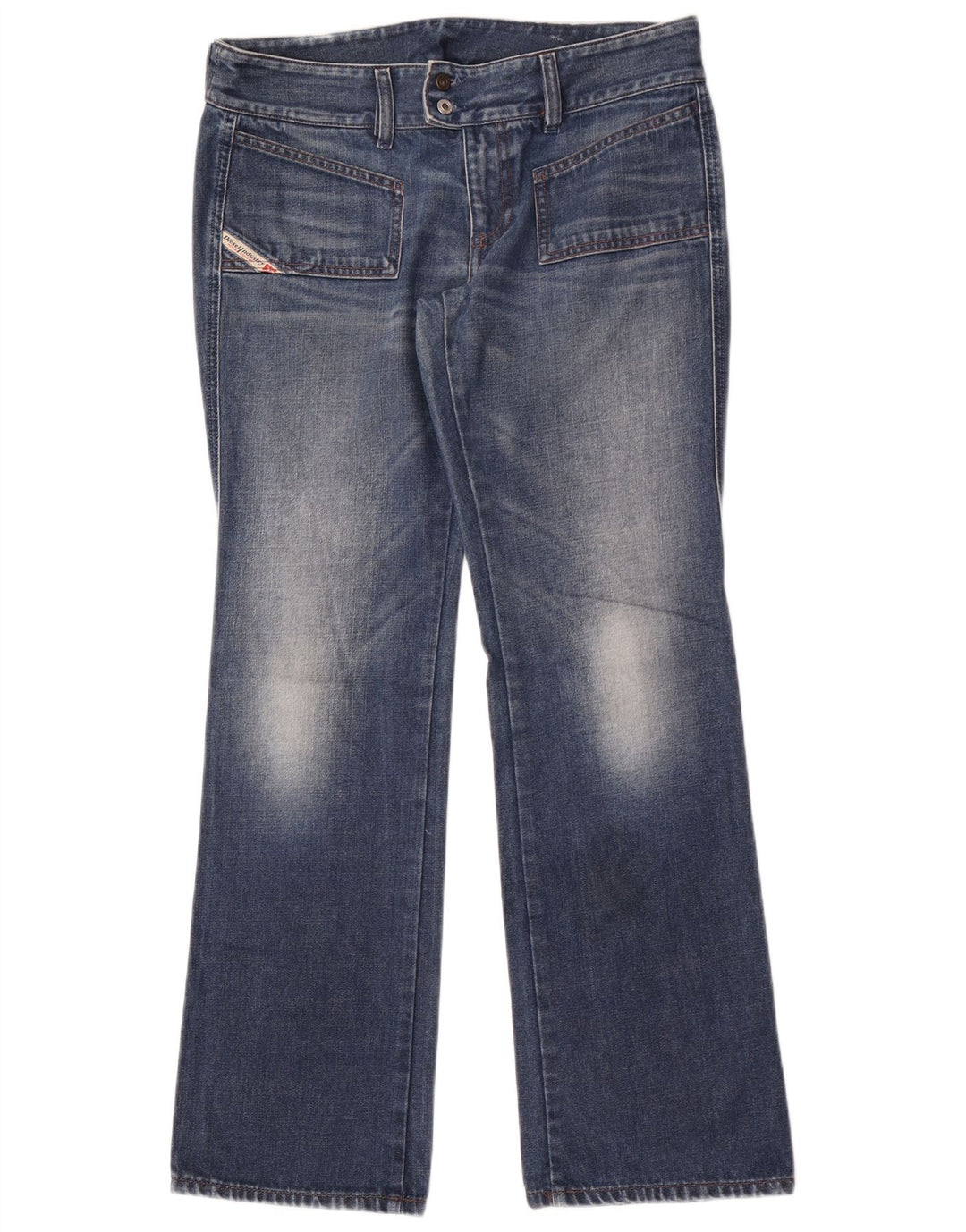 Vaqueros Bootcut Mujer Diesel W32 L32 Algodón Azul