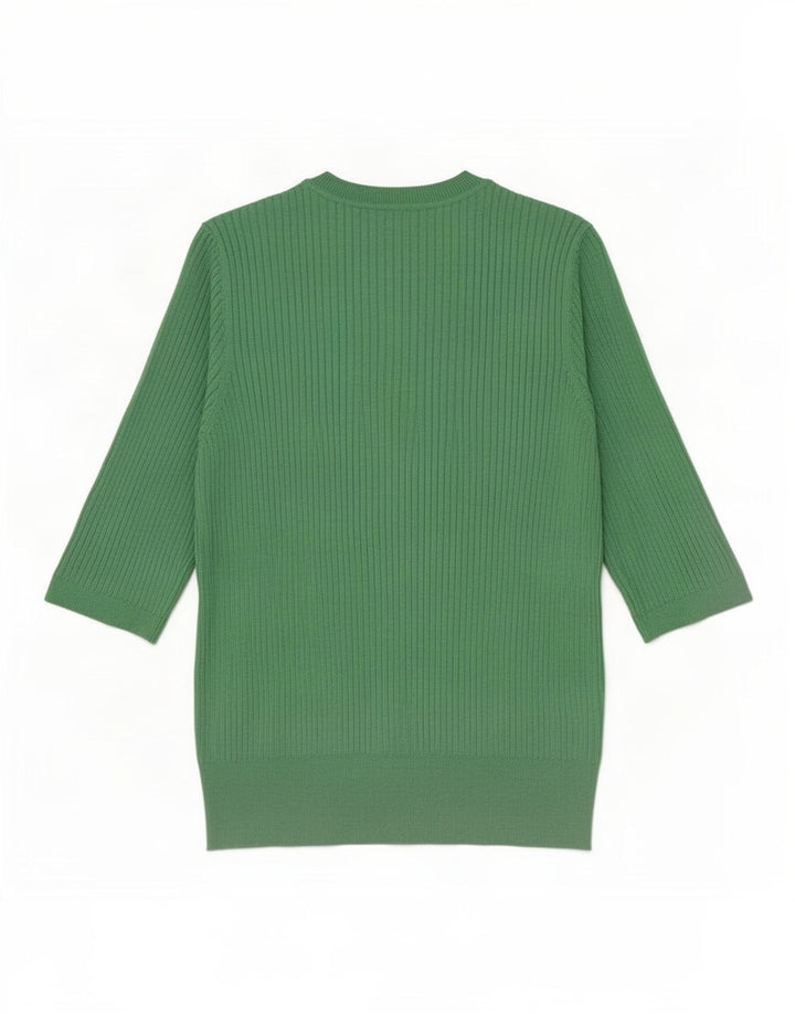 Marks & Spencer Blusa para mujer Top UK 44 Viscosa verde medio
