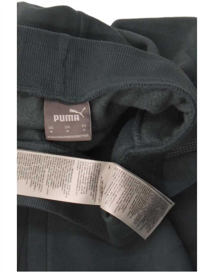 Pantalones De Chándal Puma De Algodón Verde Medio Hombre