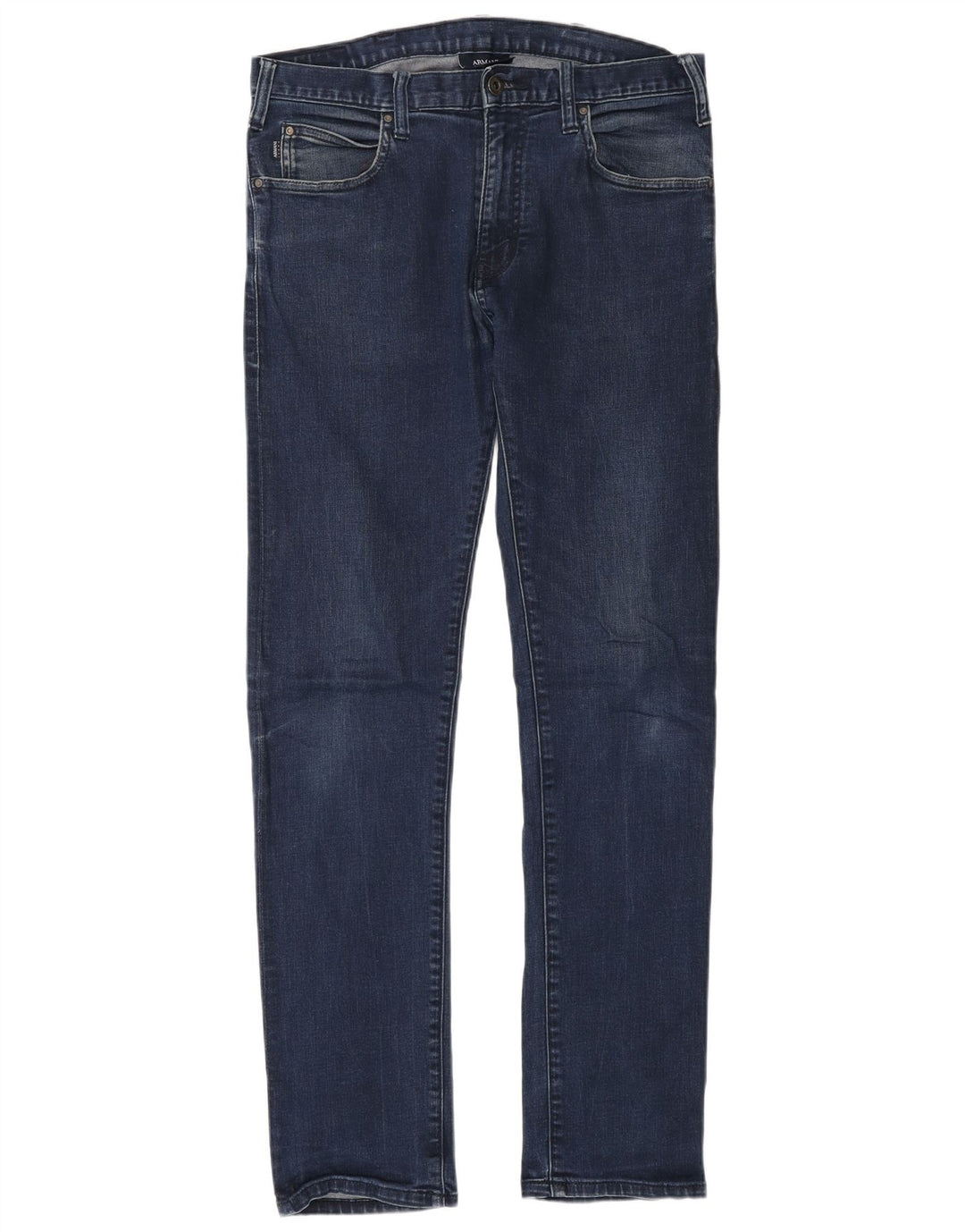 ARMANI Vaqueros Slim Hombre W30 L32 Algodón Azul