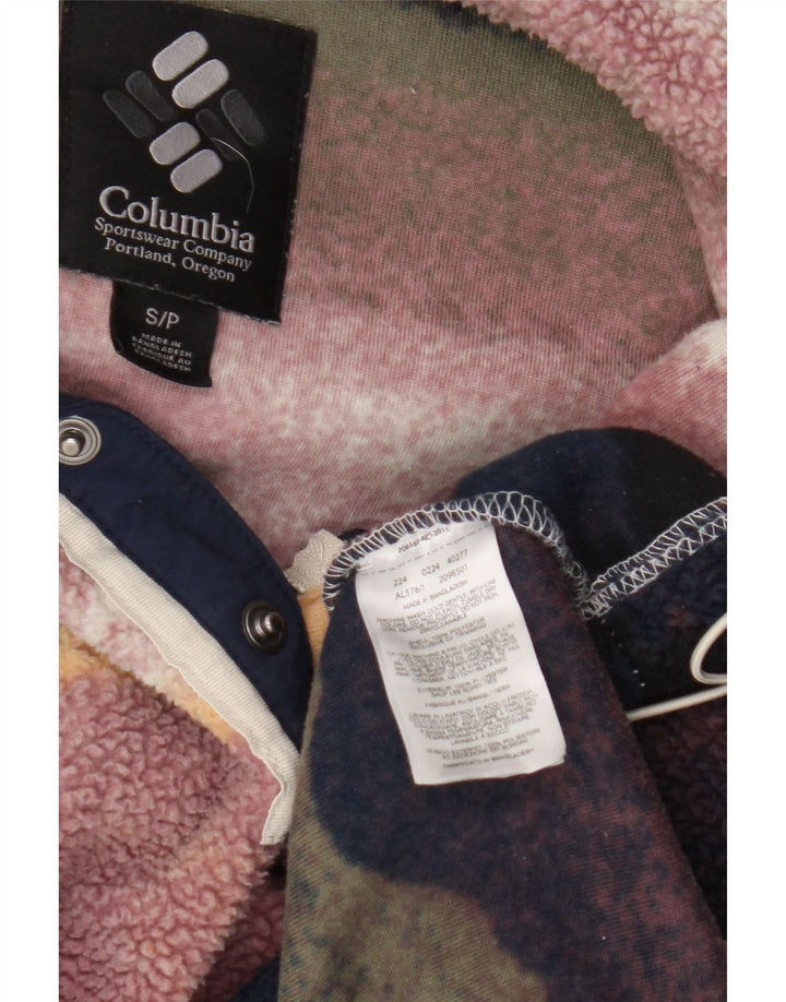 Columbia Jersey de forro polar extragrande para mujer UK 10 Small Multicolor