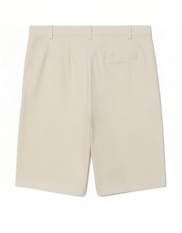 Marks & Spencer Pantalones cortos chinos para mujer UK 12 Medium W34 Algodón blanco