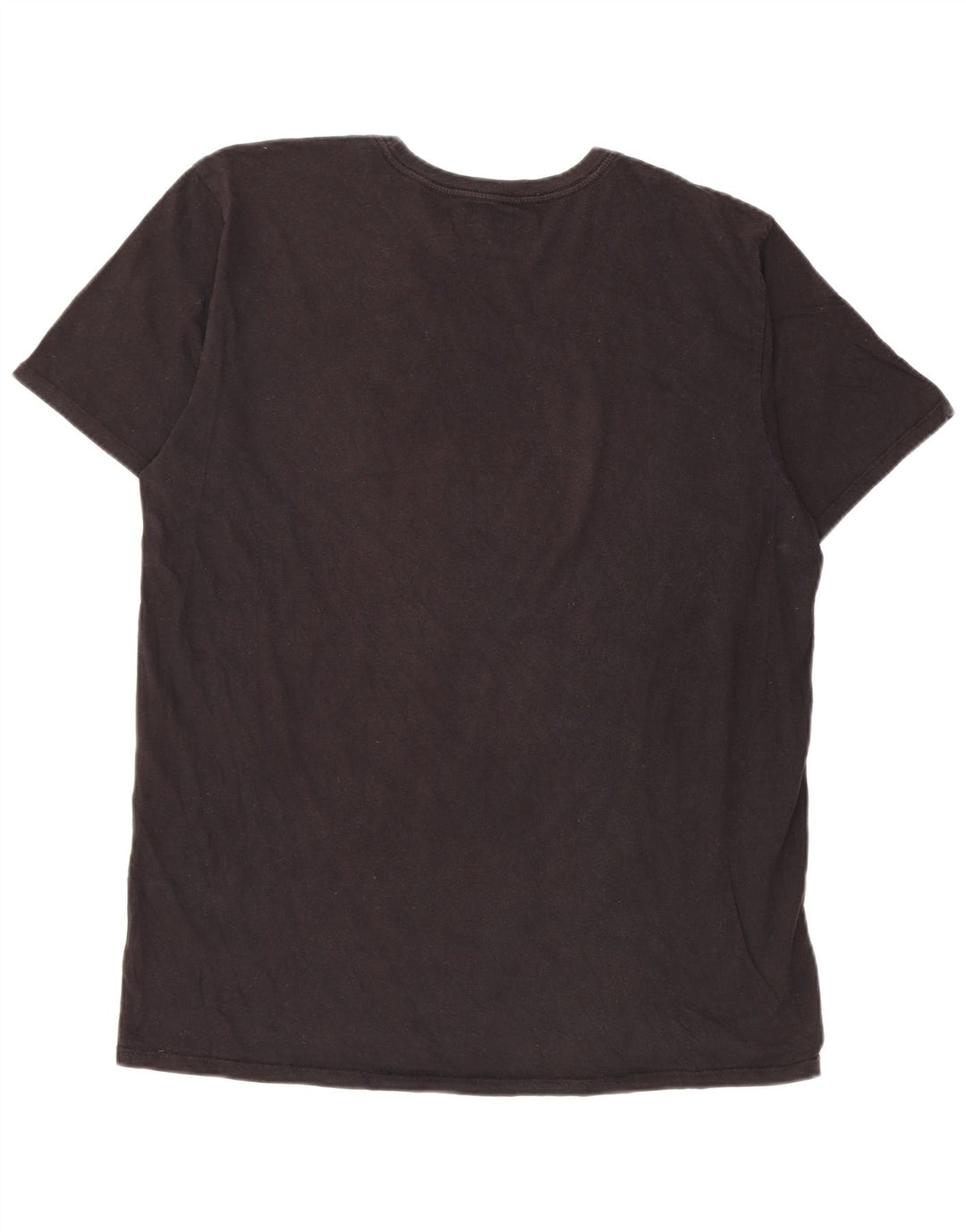 Harley - Camiseta gráfica para hombre, talla grande, algodón negro