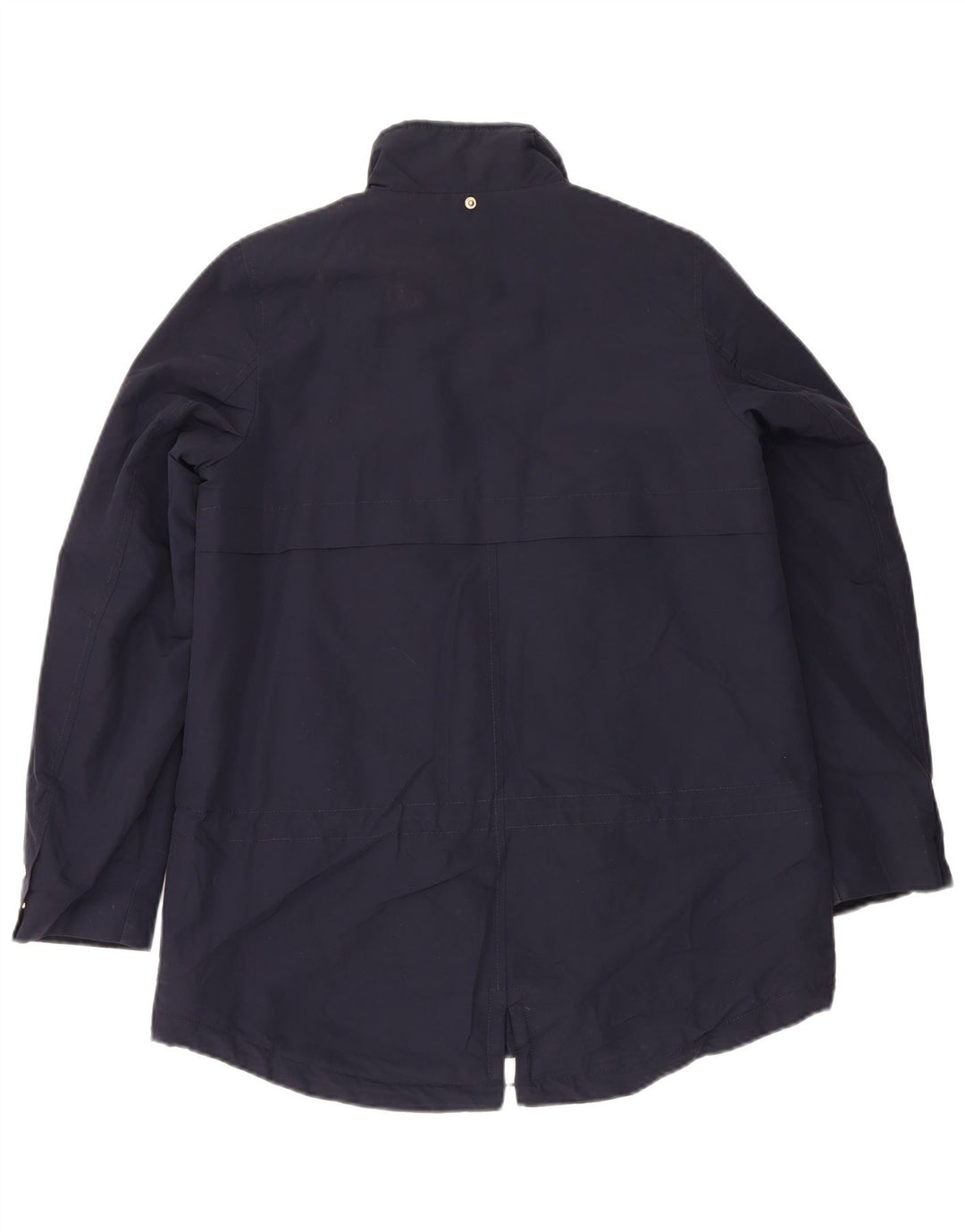 Mango Mujer Parka Chaqueta UK 10 Small Azul Marino