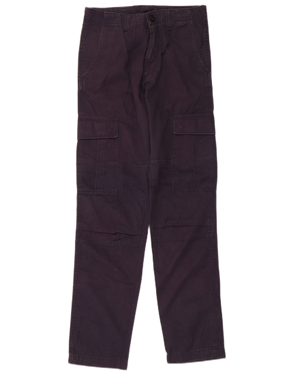 Carhartt Pantalones Cargo Hombre W31 L32 Algodón Negro