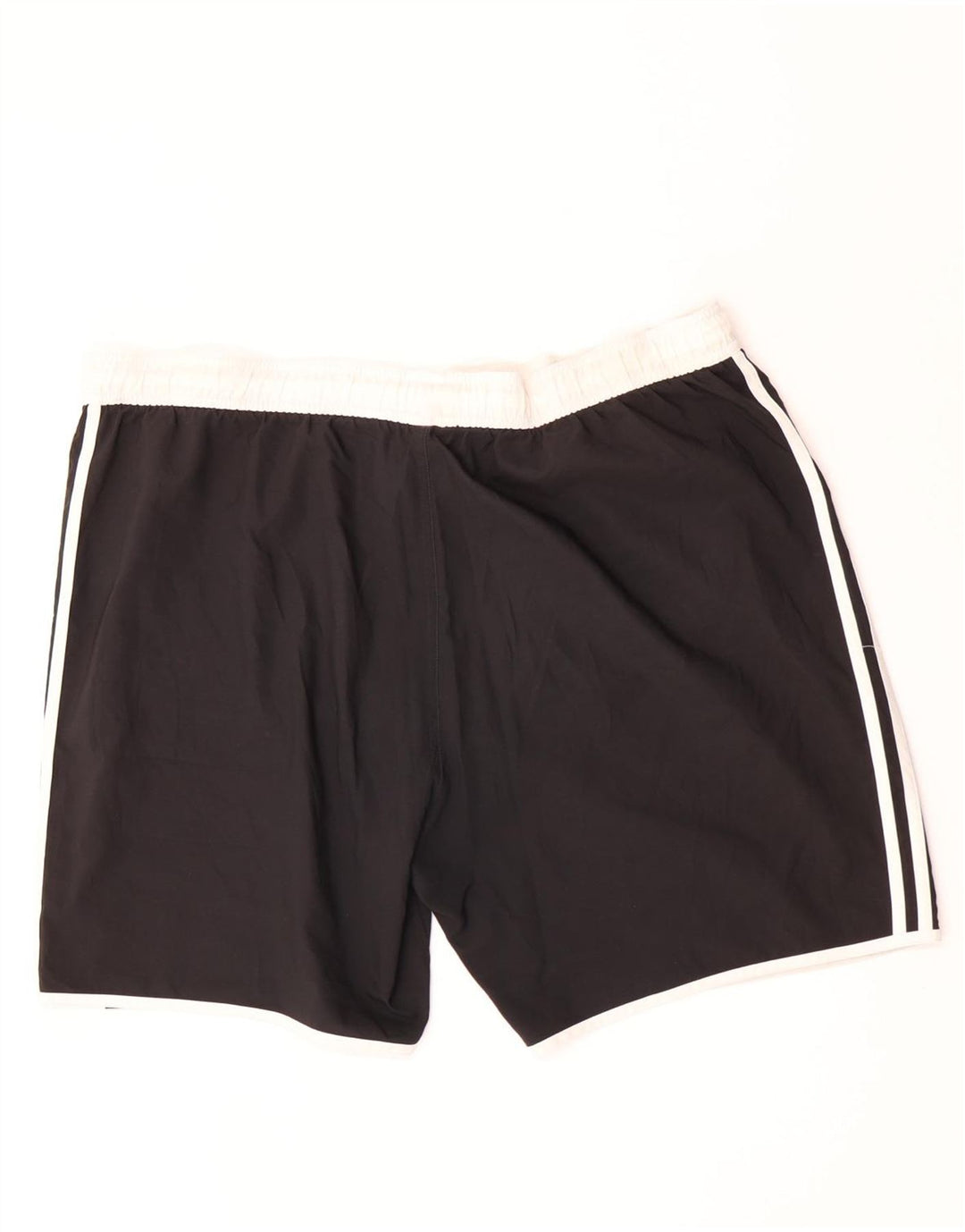 Adidas Pantalones cortos deportivos para hombre 3XL Negro Colorblock Poliéster