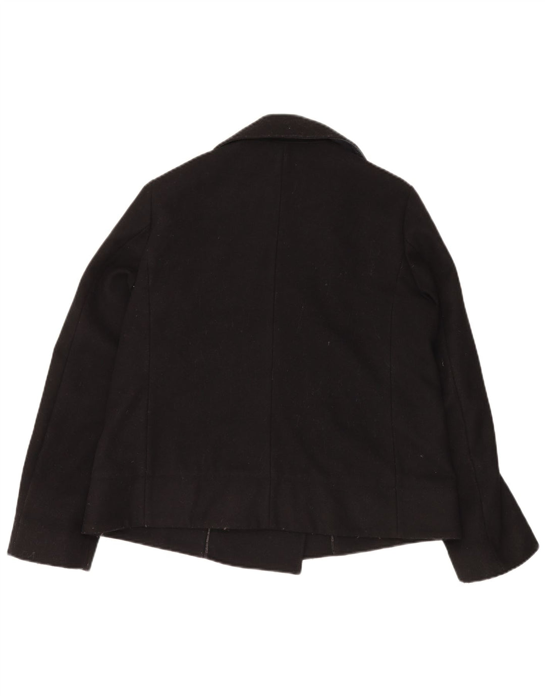 CALVIN KLEIN JEANS Chaquetón para mujer UK 44 Lana negra mediana