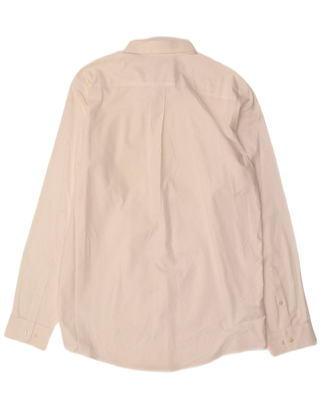 EDDIE BAUER Camisa de corte clásico para hombre grande de algodón blanco roto