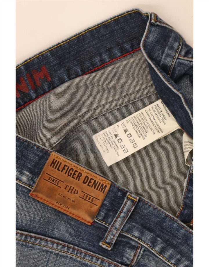 Tommy Hilfiger Jeans rectos recortados para hombre W34 L26 Azul