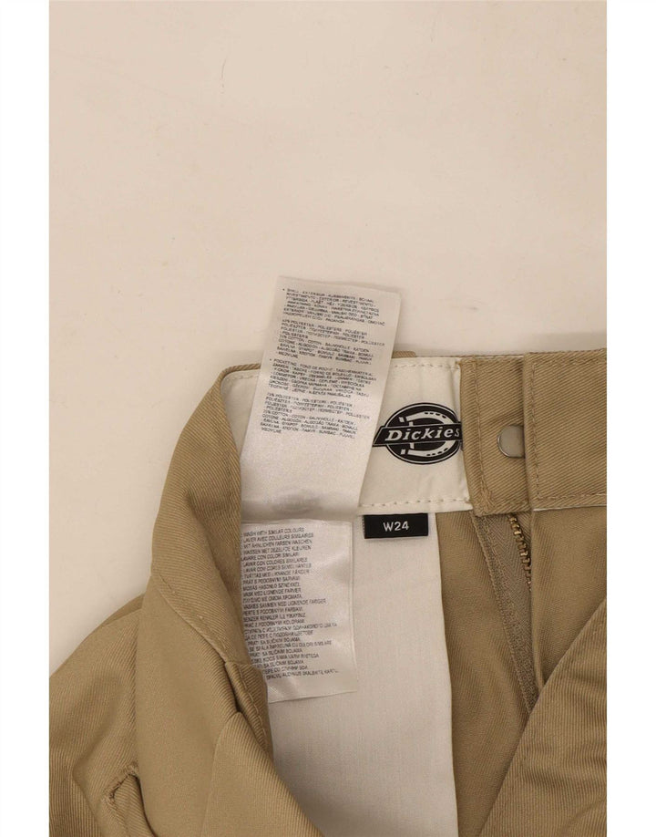 Pantalón chino recto Dickies Mujer W24 L26 Poliéster beige