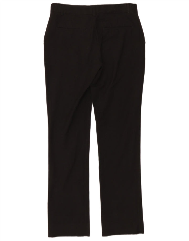 Marks & Spencer Pantalones de traje ajustados para niños 14-15 años W30 L30 Poliéster negro