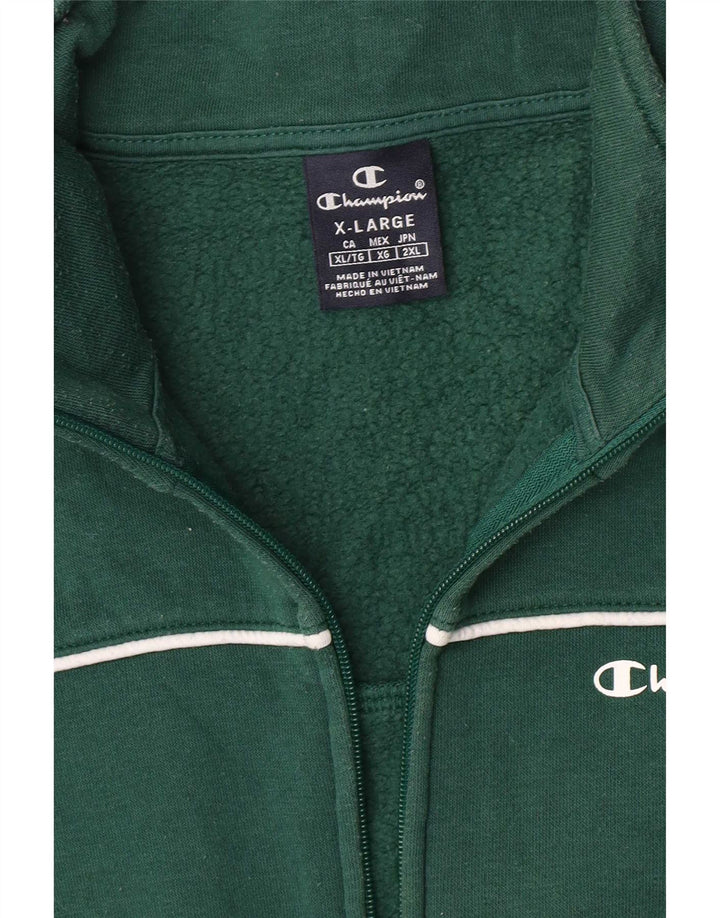 Champion Chaqueta De Chándal Para Hombre XL Verde