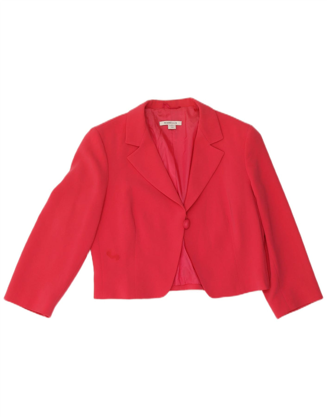 Marella Conjunto de 2 piezas con 1 botón para mujer, Reino Unido 44, triacetato rosa grande