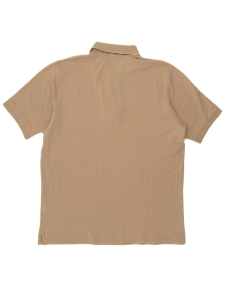 Burberry Polo De Algodón Beige Medio Hombre